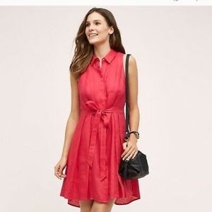 Anthropologie HD in Paris pink dress